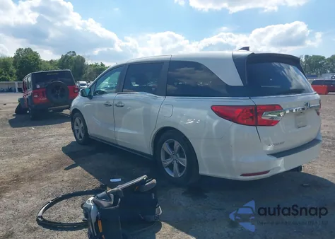 2019 Honda Odyssey Ex from USA, damaged, VIN 5FNRL6H55KB098240